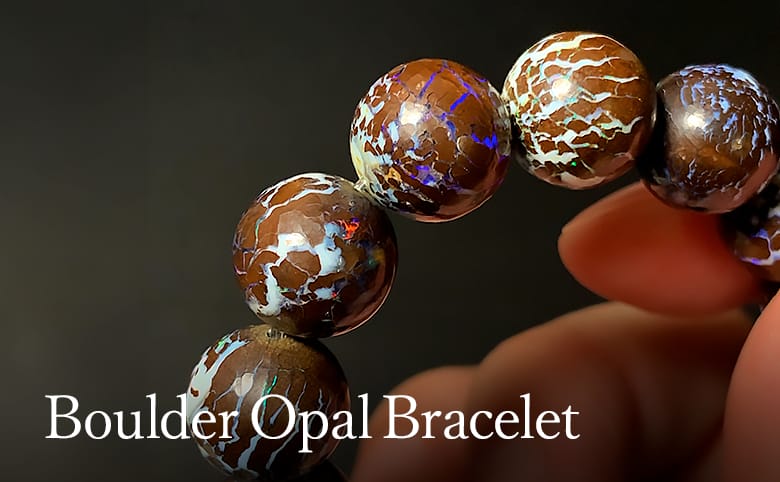 ボルダーオパールブレスレット - 埼玉県吉川市の天然石専門店・水晶