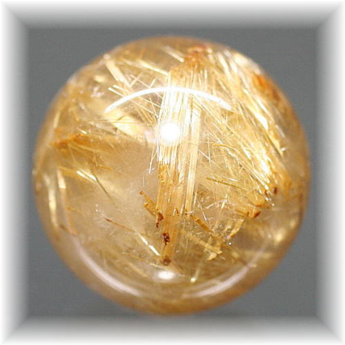 ゴールドルチルクォーツ丸玉/スフィア - 埼玉県吉川市の天然石専門店