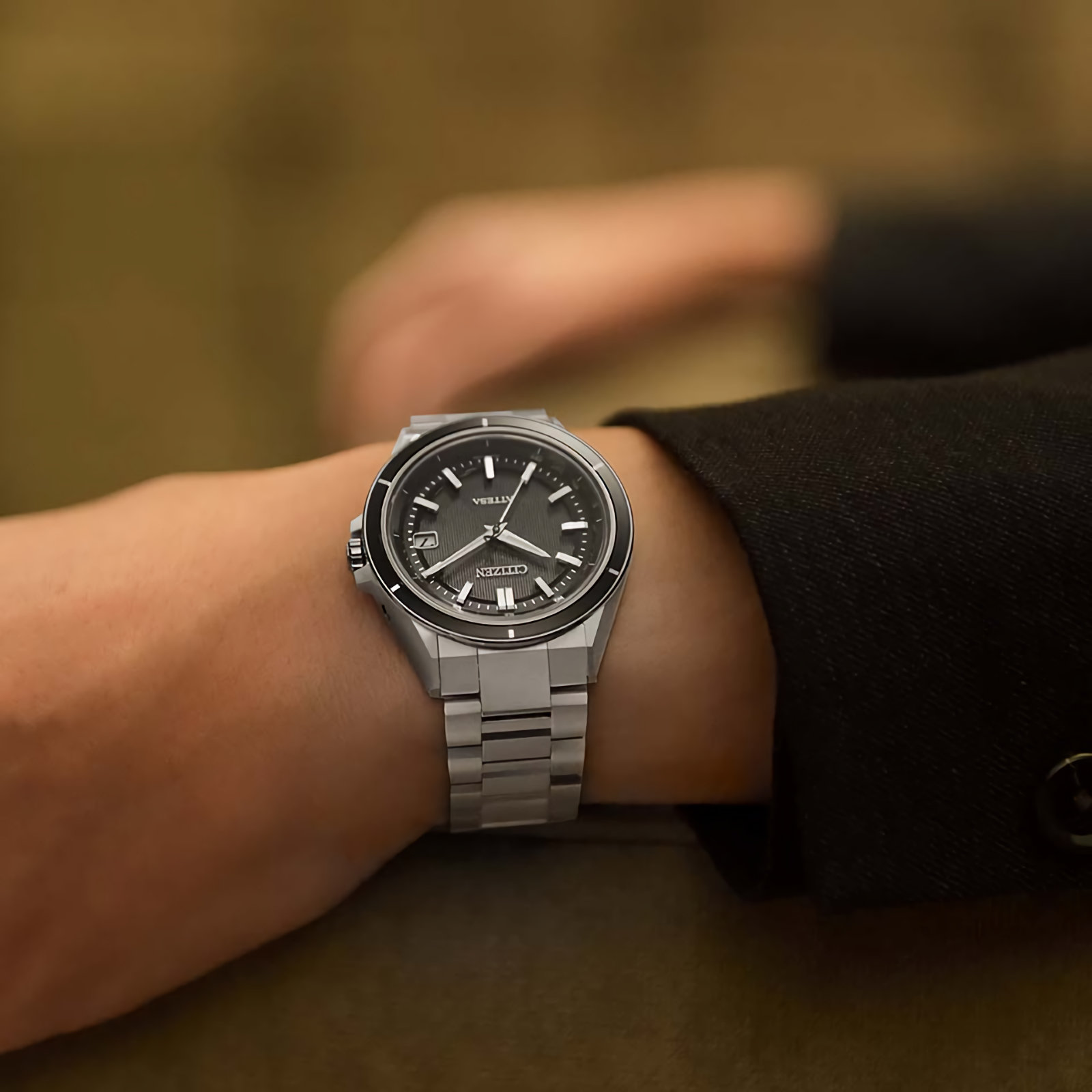 Citizen Attesa CB3030-76E ACT Line Eco-Drive Titanium Men's Watch