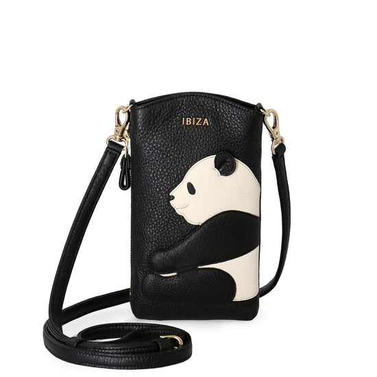 アニマーダ 牛革 スマートフォンポシェット(パンダ) – イビサ