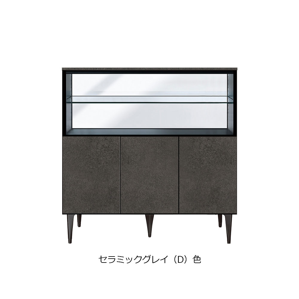 AYANO（綾野製作所）サイドボード「ゼノ ノワール ZL-90AO」幅90cm 全6