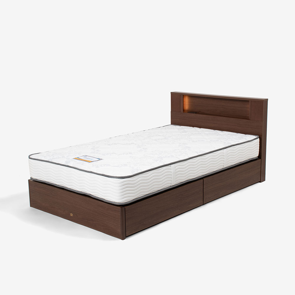 SIMMONS（シモンズ）ベッドフレーム「オラール スリムシェルフ」跳ね