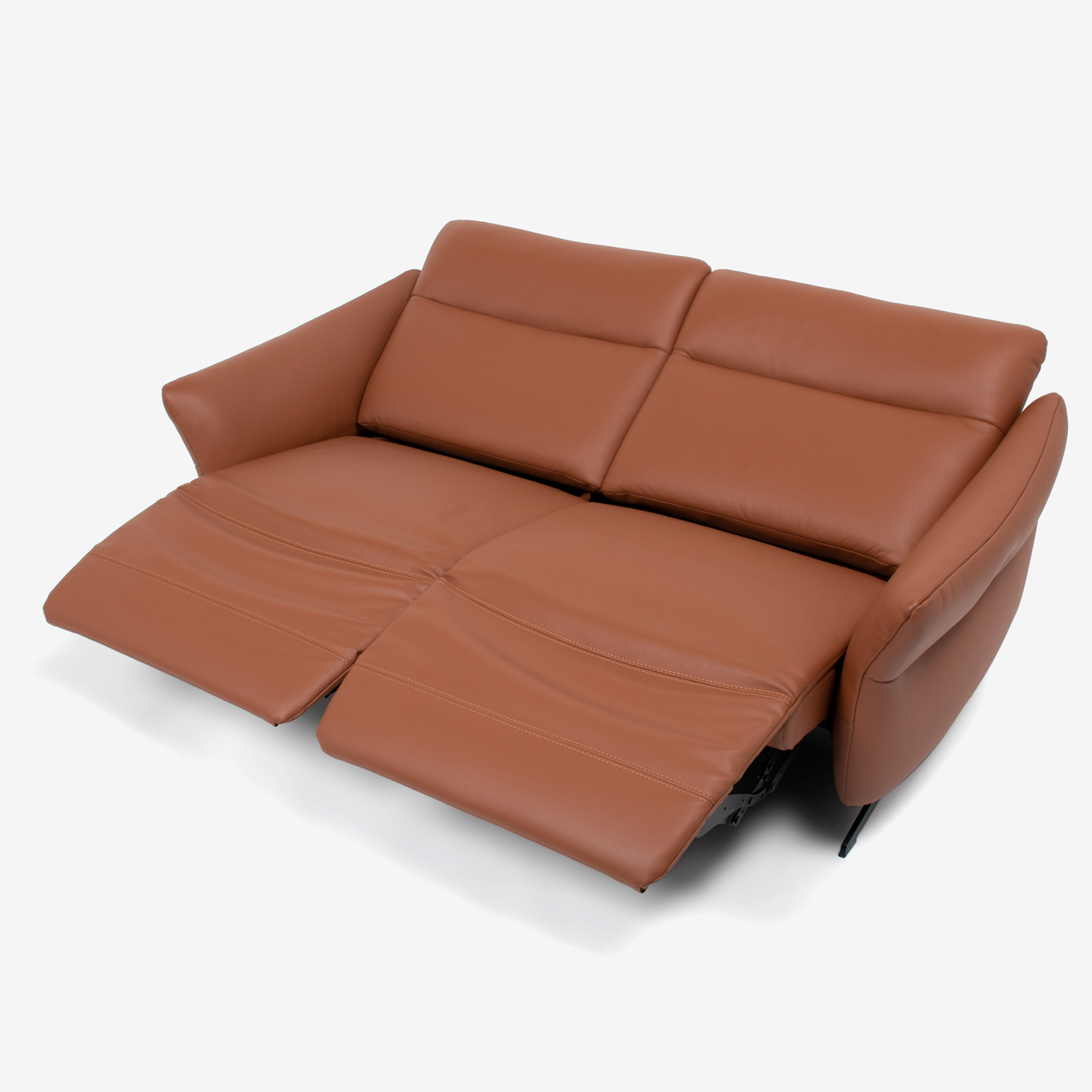 電動リクライニングソファ 3人掛け「ミッソーリ SD-499」幅194cm 半革