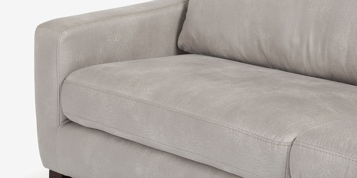 ソファ 3人掛け「イブ SD-294C」幅185cm 布#K20 グレージュ色 脚部全2