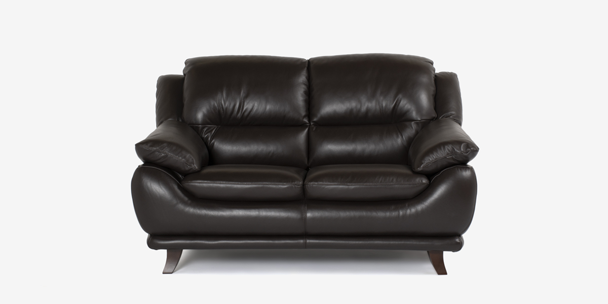 ラブソファ 2人掛け「オースチンKD」幅156cm 革#J/S-037C