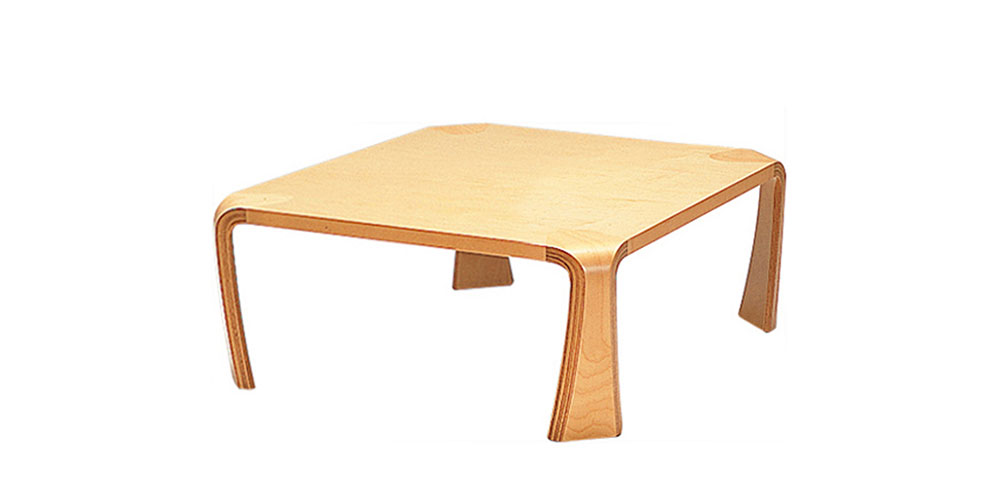 天童木工 座卓「イヌイ T-0263」幅75.5cm 全3種【受注生産品