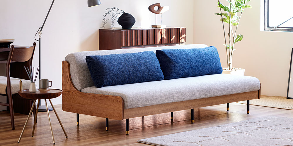 現物【SALE】サイドテーブル ✨ 木製ハンドメイド ソファ ベッド 即納