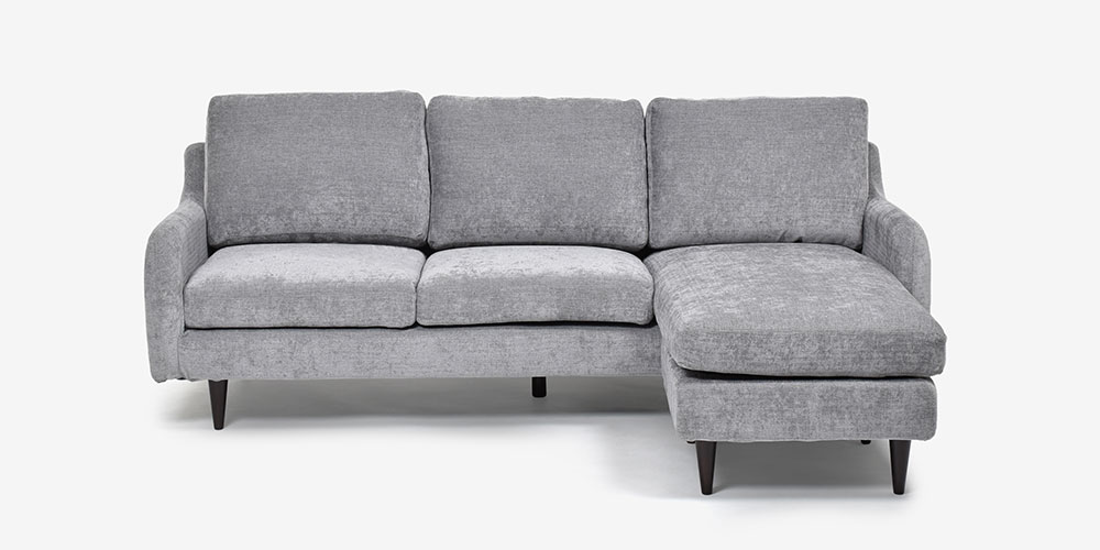 組み替え可能 カウチソファ「CAS-D」幅199cm 布#SPメオピューター 脚部