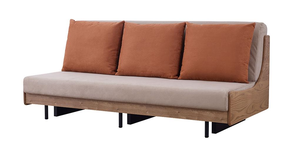 ソファベッド「フォース 200」幅199cm 木部全2色 布全2色 | 【公式