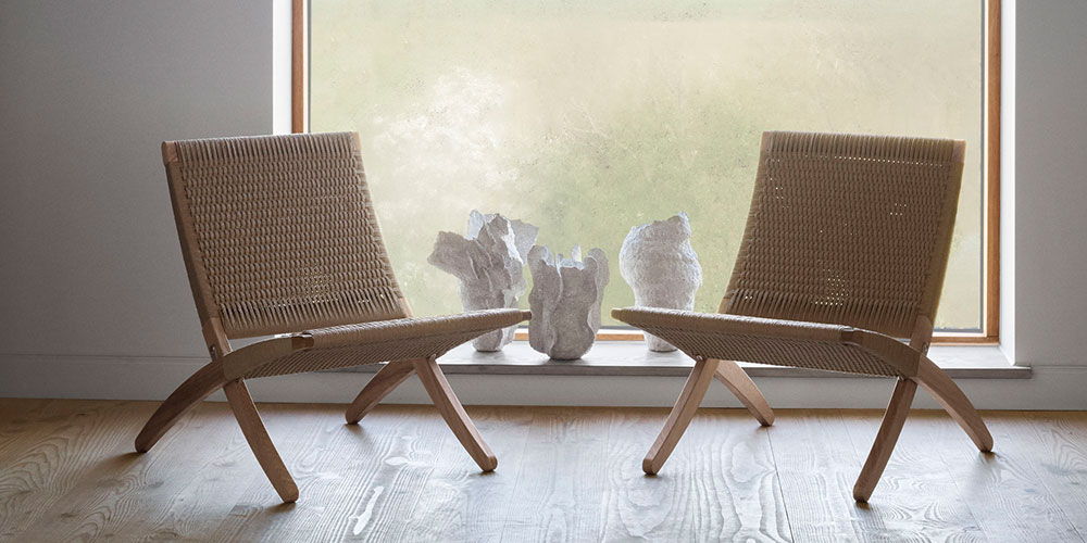 カール・ハンセン＆サン ラウンジチェア「MG501 CUBA CHAIR」オーク材