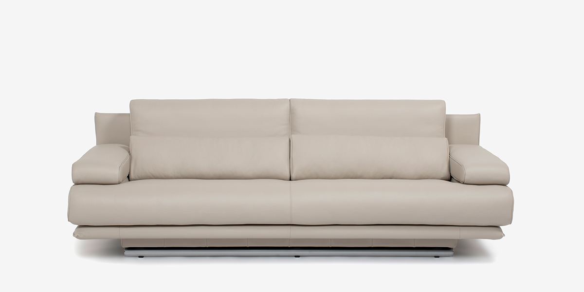 ROLF BENZ（ロルフベンツ）ソファ「6500/226」革 アイボリー色