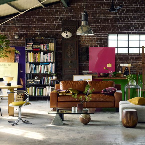 SERIEUX SOFA 1900 Premium Marron｜3人掛け｜IDEE SHOP Online