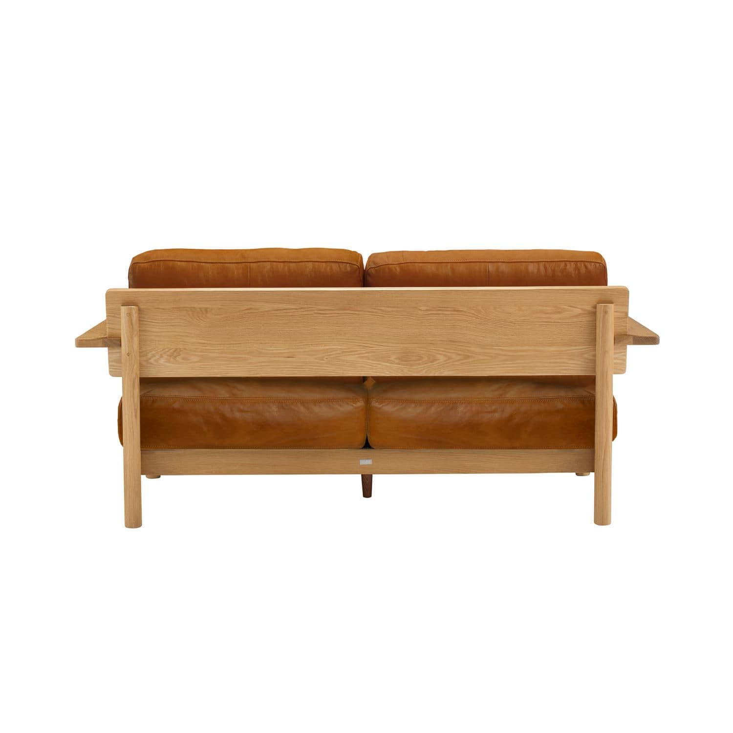 在庫品】DIMANCHE SOFA (2) Leather Premium Marron｜2人掛け｜IDEE