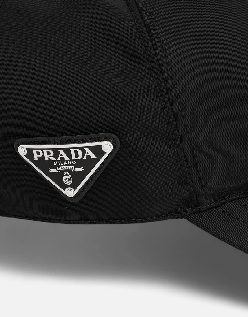 Prada Men's Re-Nylon Baseball Cap (Accessories,Hats,Caps) IFCHIC.COM
