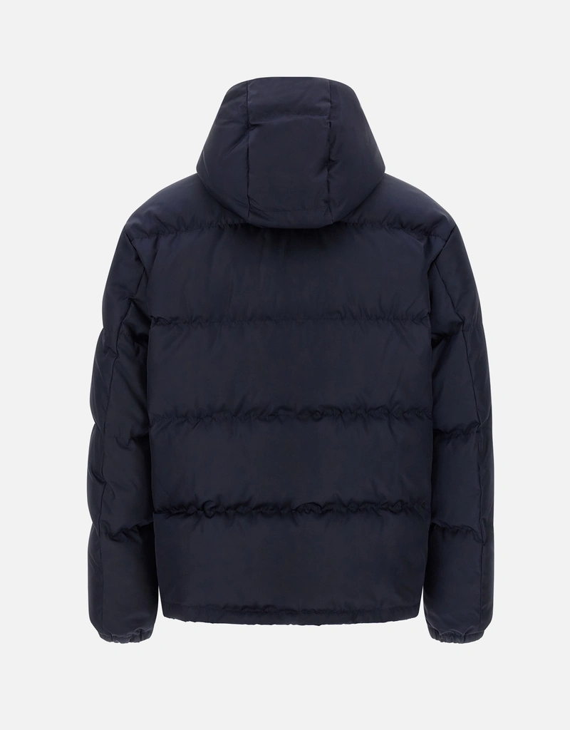 Prada メンズ リナイロン素材 フード付きダウンジャケット (アパレル