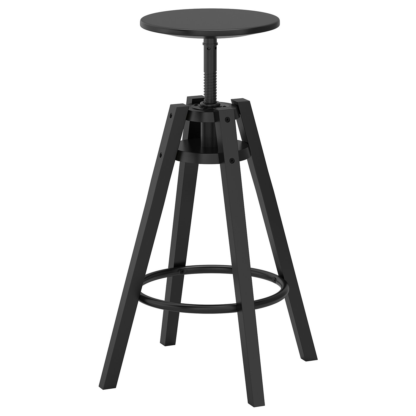 DALFRED bar stool, black - IKEA UK