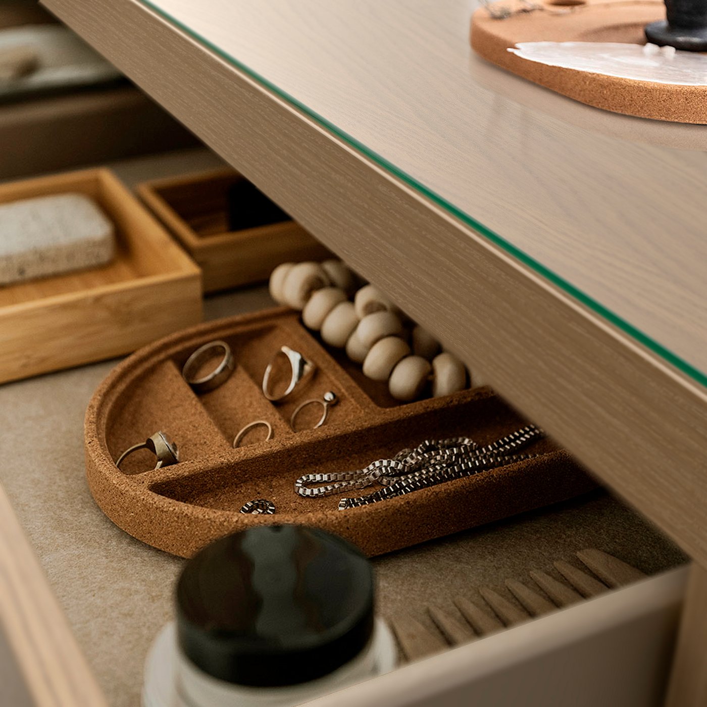 MALM マルム ドレッサー, ホワイトステインオーク調, 120x41 cm - IKEA