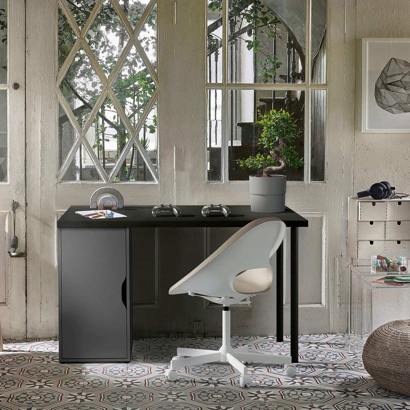 ALEX アレクス 収納ユニット, ダークグレー, 36x70 cm - IKEA