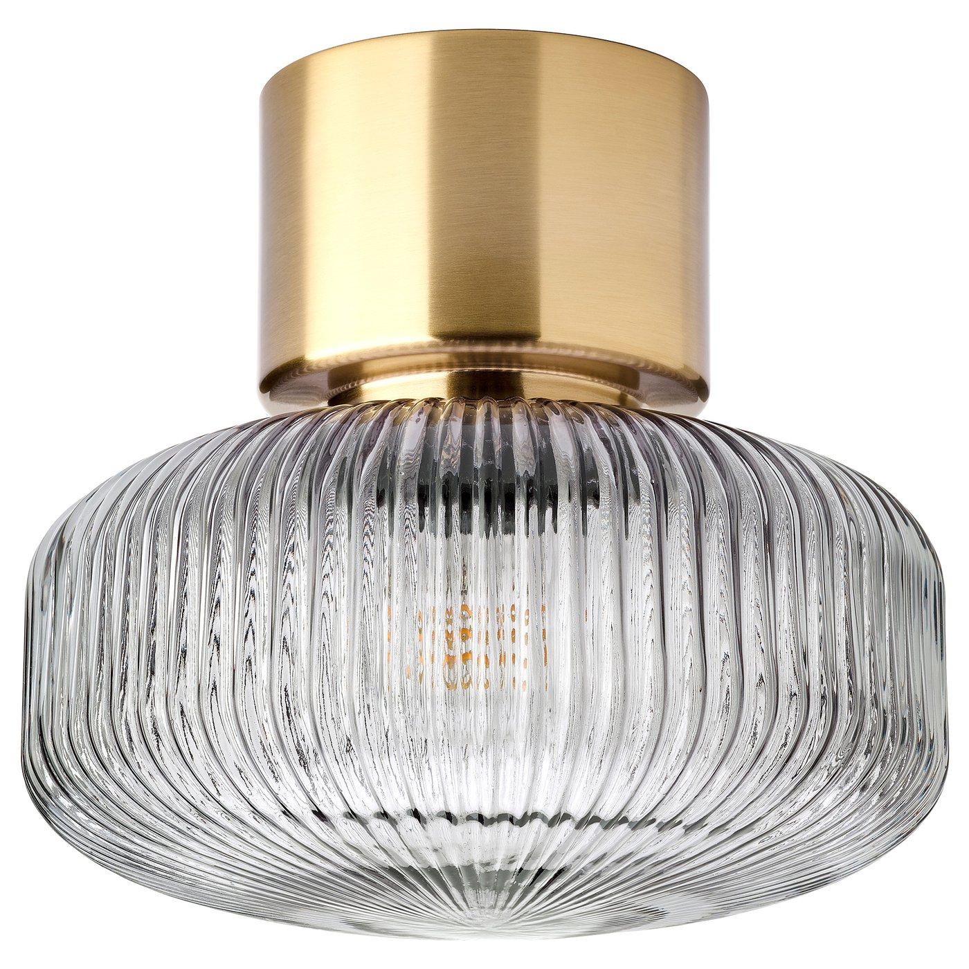 リンガライト 4灯 シーリングライト ゴールド LED 調光 多灯 IKEA