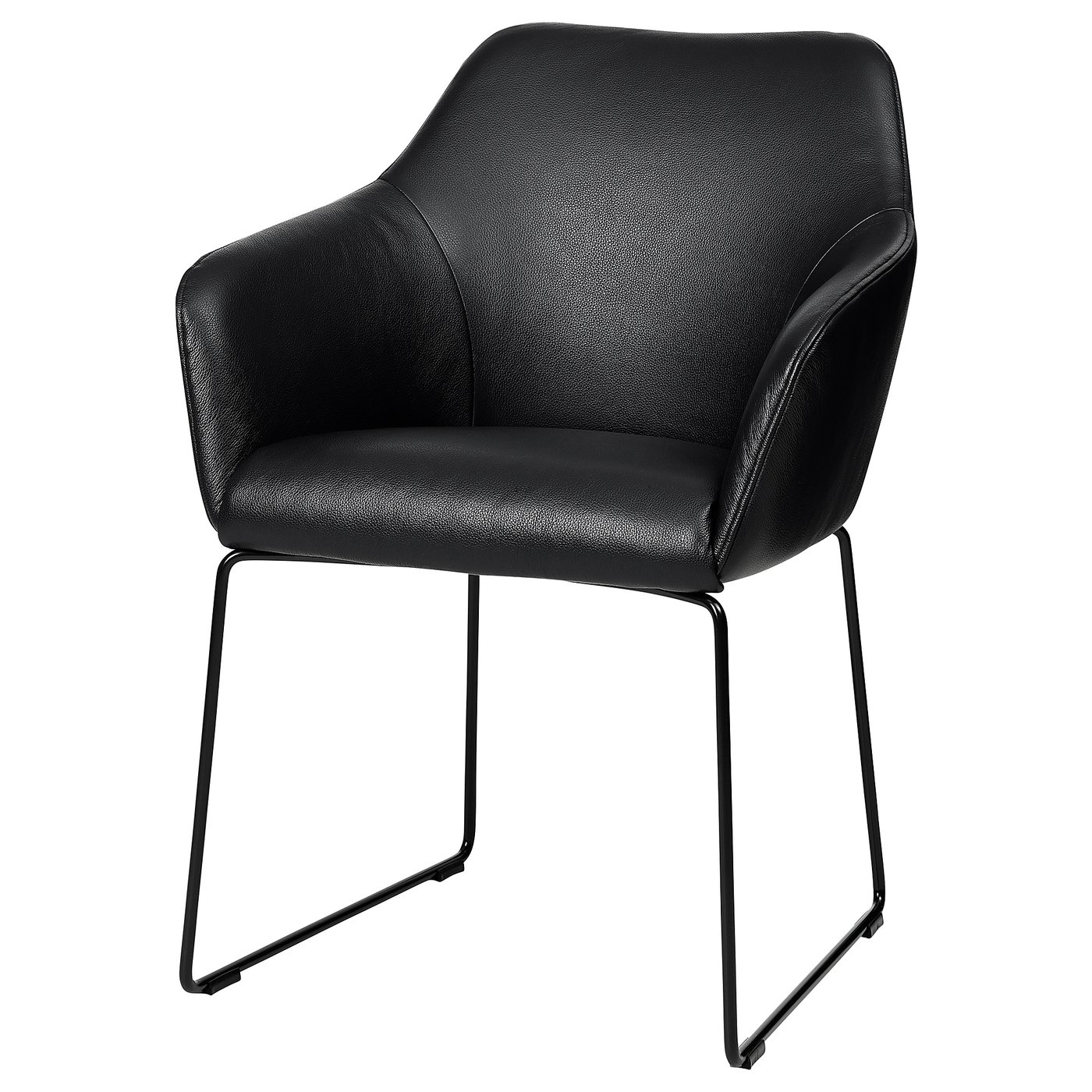 TOSSBERG chair, metal black/Grann black - IKEA