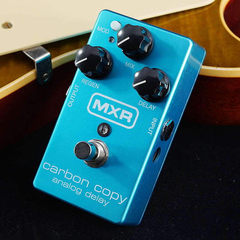 MXR】アナログ・ディレイの大定番モデル「MXR M169 Carbon Copy Analog