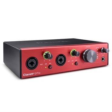 Focusrite Clarett+ 2Pre USB(最大10in/4out・USBオーディオ