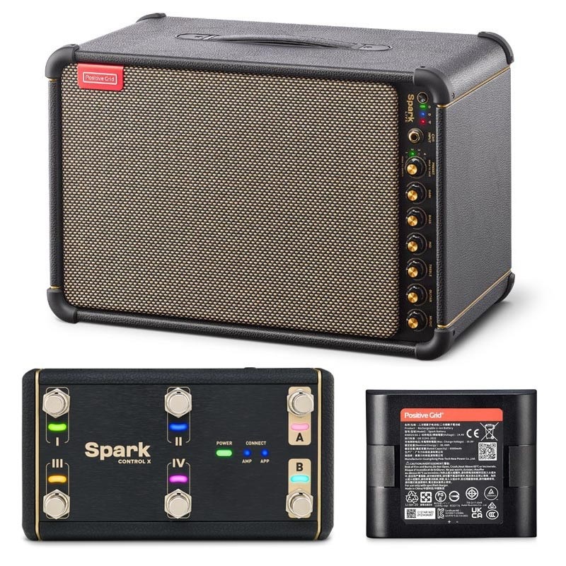 Positive Grid Spark LIVE 【Spark Battery + Spark Control X セット
