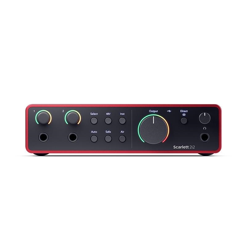 Focusrite Scarlett 2i2 gen4 (Cubase LE付属)(2in2out・USB-C