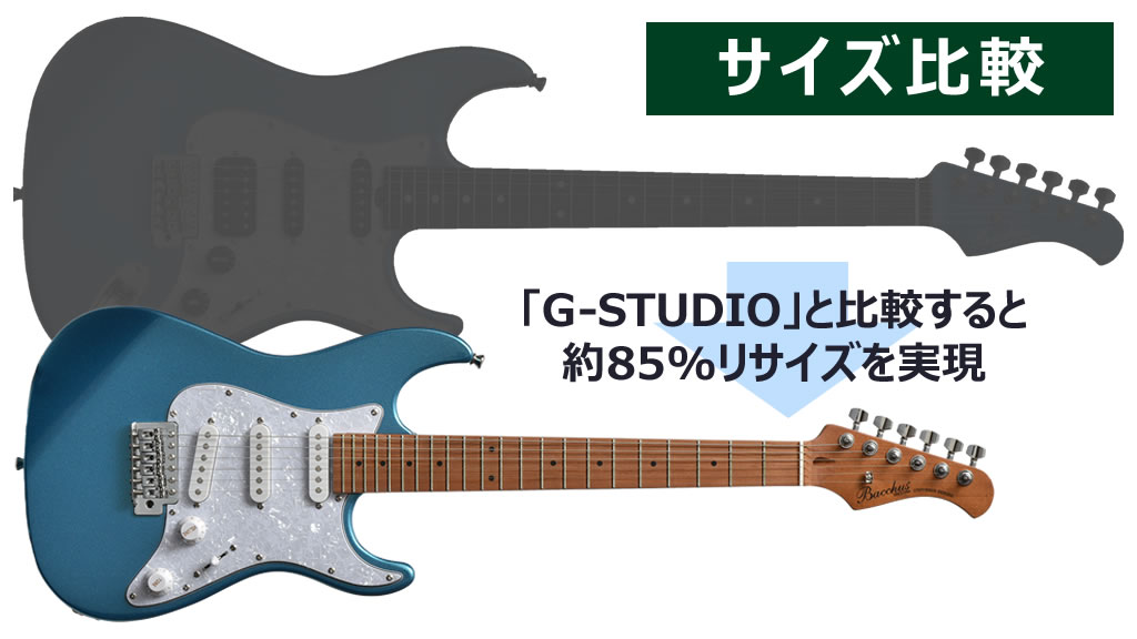 ミニギターの決定版！Bacchus イケベオリジナルモデル「GP-Mini」が新