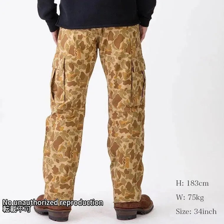 カモフラージュ柄カーゴパンツ／ダックハンター – IRON HEART