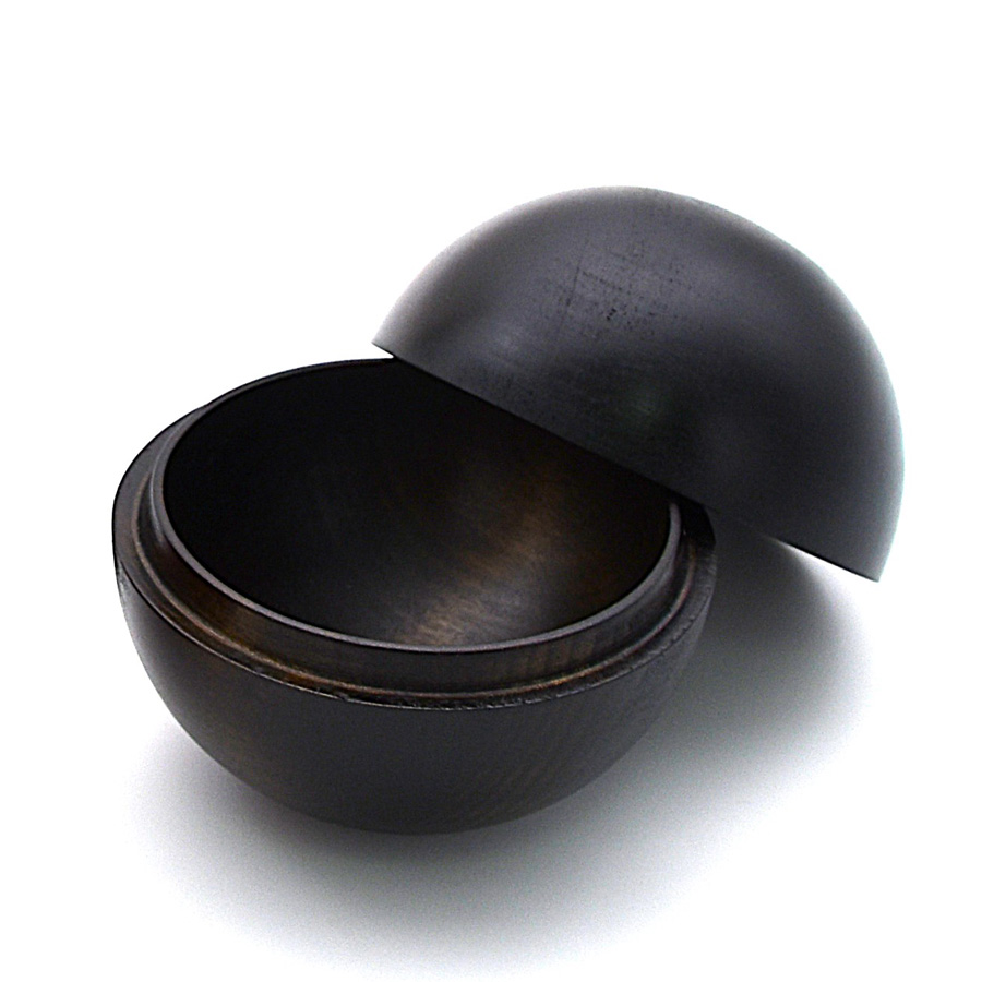 ボンボニエール 黒スリ/朱スリ 木製 漆塗り 漆器の井助