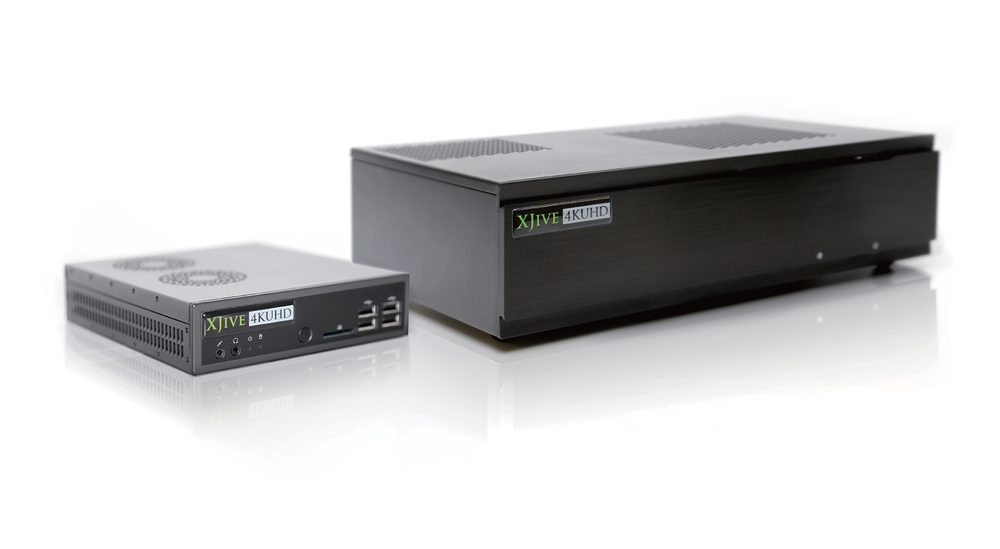 4K UHD XJiveプレイヤー | 製品・ソリューション | 映像伝送と通信の