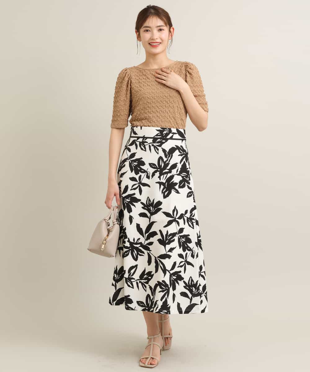 Admiral フラワープリント スカート・トップスセット Admiral フラワー