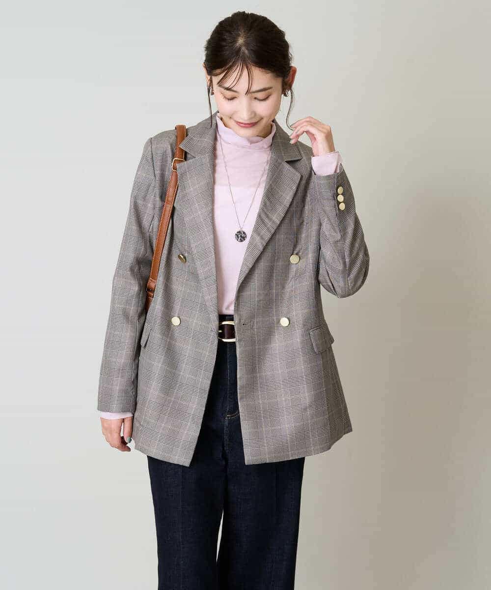 ダブルブレストジャケット(テーラードジャケット) | a.v.v(アー・ヴェ