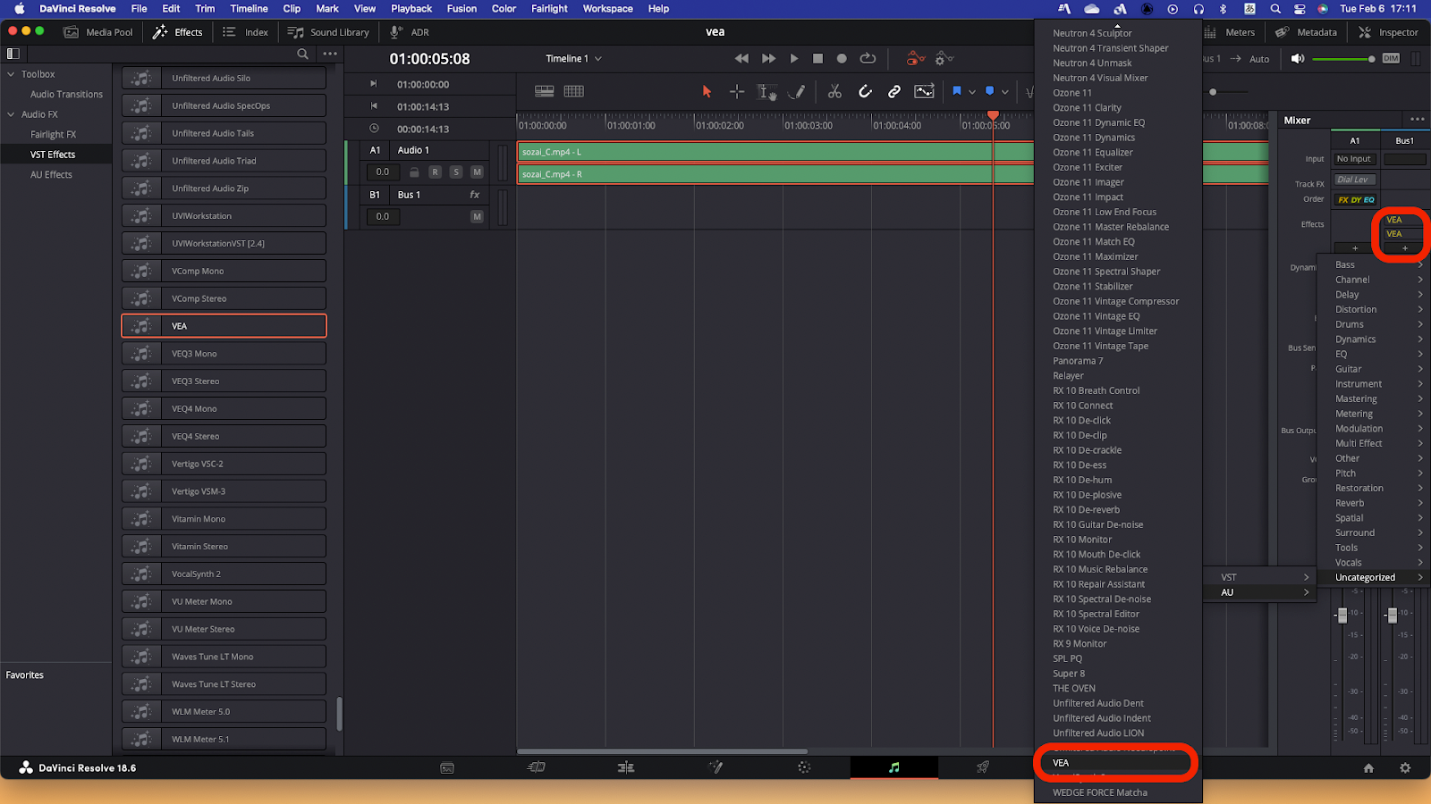 DaVinci ResolveでVEAを使用する【ポスプロ学園#29】 - iZotope Japan