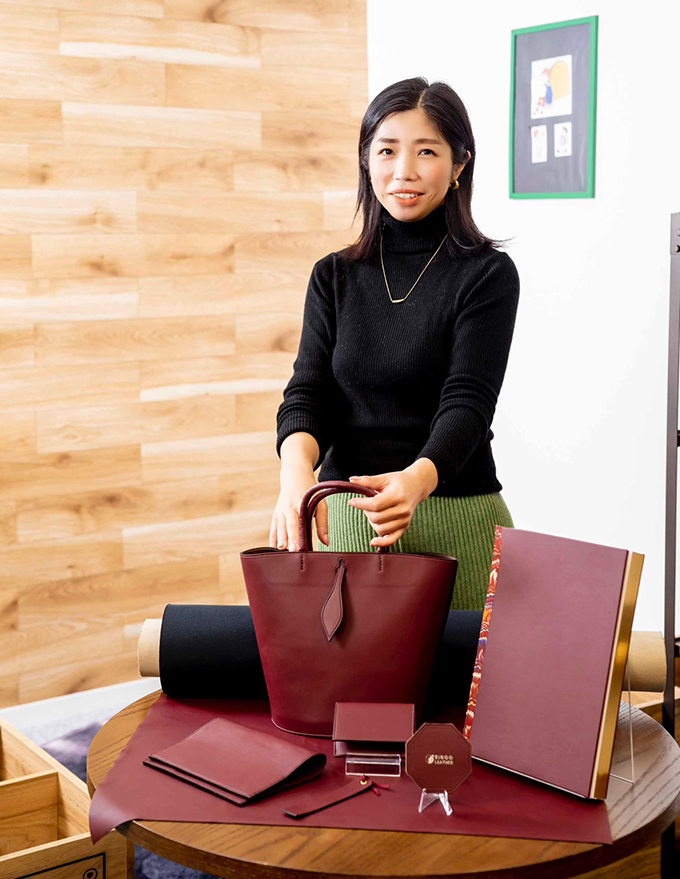 長野県の美味しいリンゴを無駄なく利用、サステナブル素材『りんご