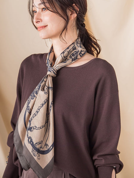 ゆ*ょ様 美品 TIFFANY&Co.／ティファニー☆ 花柄プリント 大判スカー