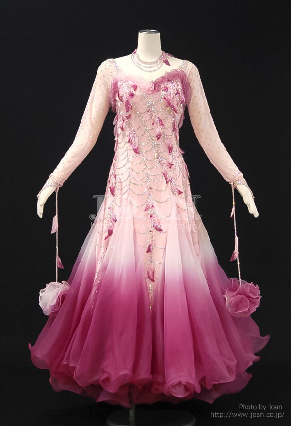 スタンダードドレス No.997 [L] - 社交ダンスのドレス・衣装レンタル