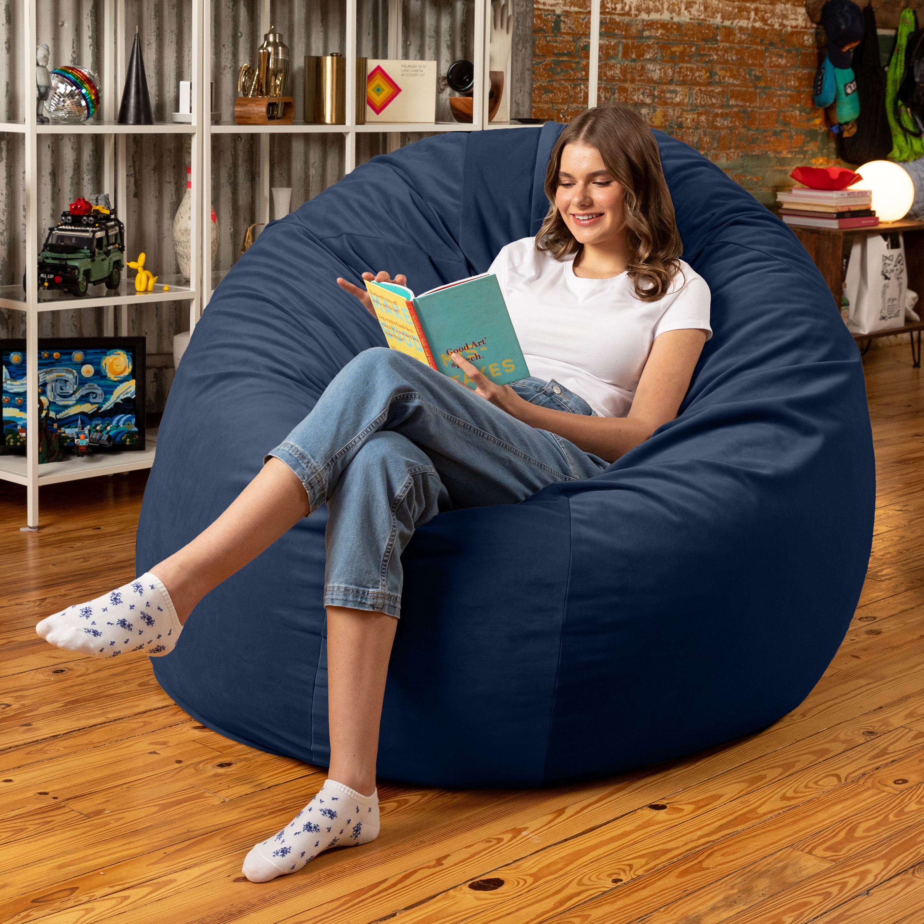 Cocoon 6 ft - Giant Bean Bag Chair – Jaxx Living
