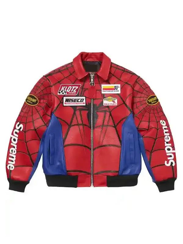 Supreme Spider Man Jacket | SS26 Spider Man Jacket