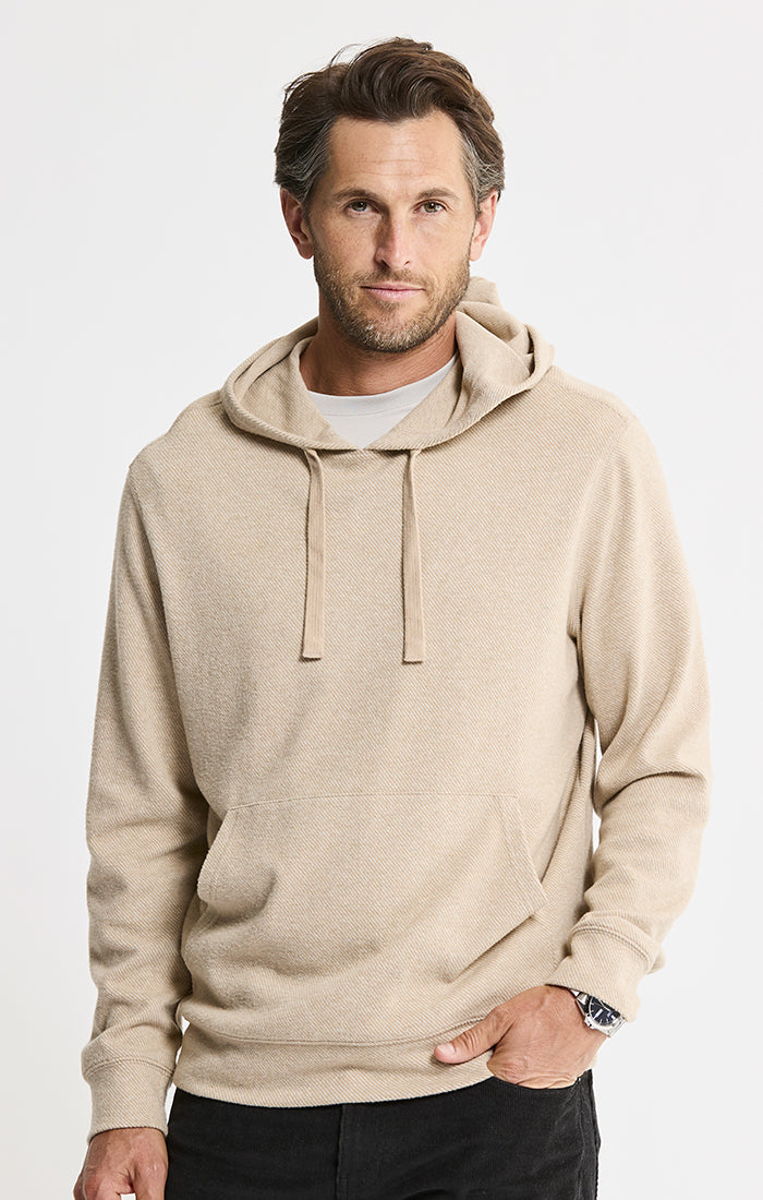 Knit Flannel Pullover Hoodie | Men's Sweatshirts & Hoodies | JACHS NY