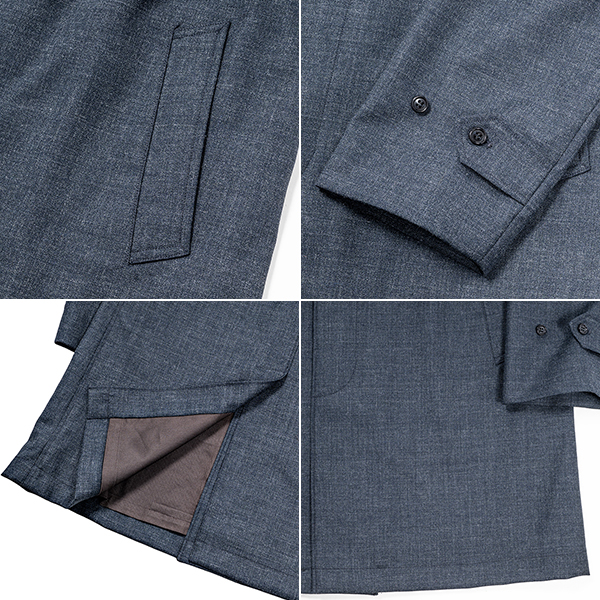 WORKERS ワーカーズ スコッチチェビオット|ステンカラー|バルカラー