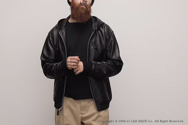 Schott ショット シープレザー|フルジップパーカ|782-3950080『SHEEP