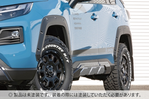 JAOS フェンダーガーニッシュ type-X 未塗装品 RAV4 50系｜株式会社