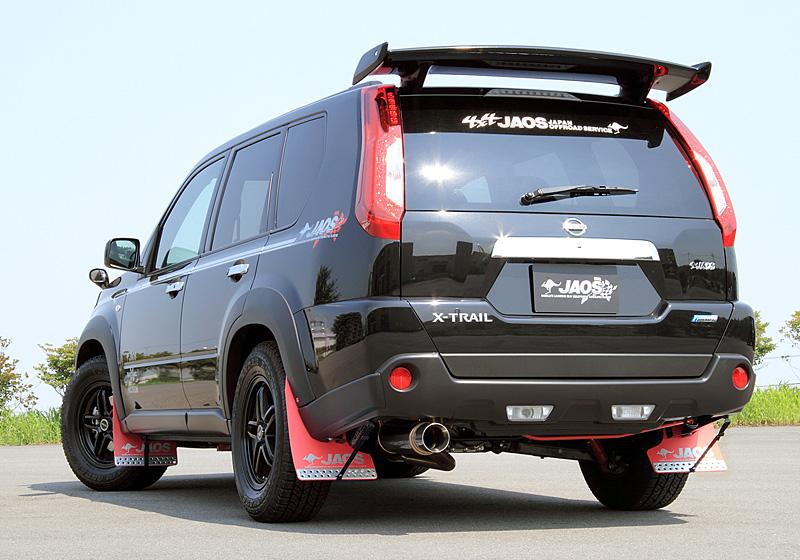 JAOS マッドガードⅢ リヤセット レッド エクストレイル T31系｜株式