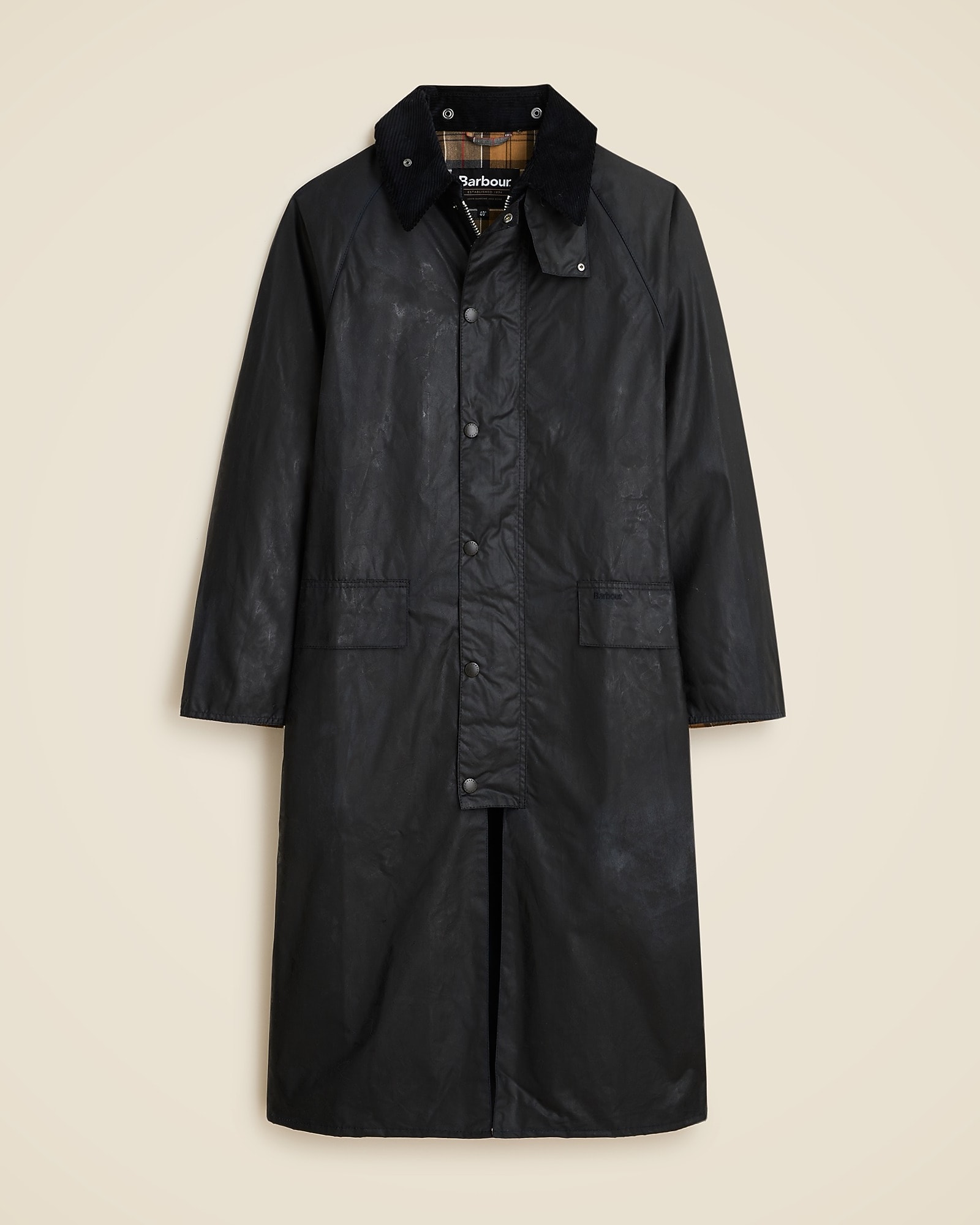 Barbour® Burghley Wax Jacket For Men | J.Crew