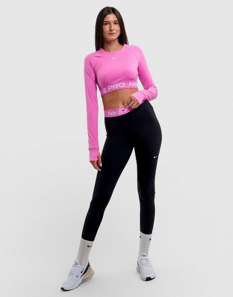 Nike Training Pro Women's Long-Sleeve Top Pink FV5484-675