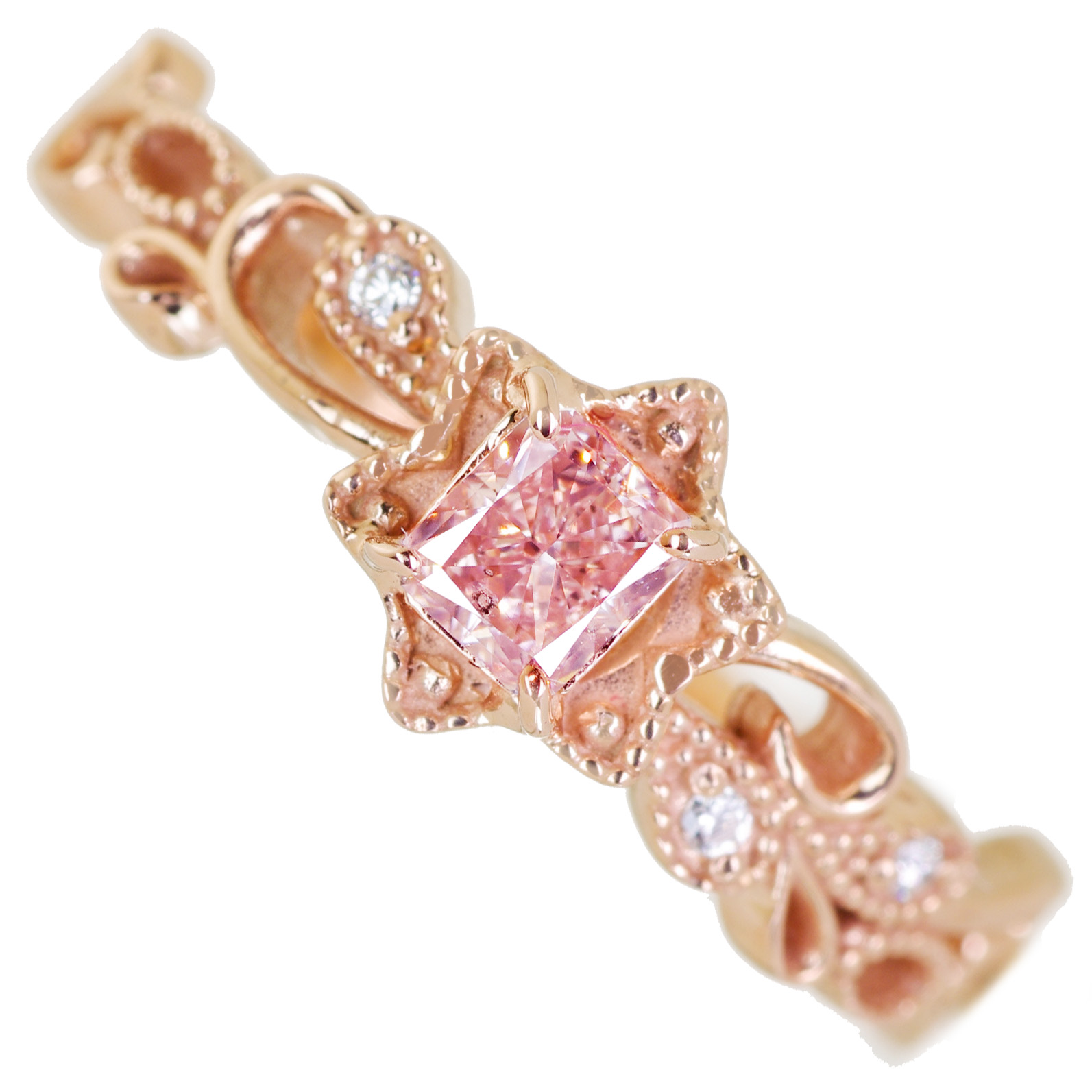 jewel planet 公式サイト / 【大粒ピンクダイヤ】K18PG ピンク