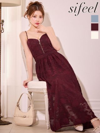 sifeel/シフィール】新色登場！花柄シフォンレイヤードキャミ