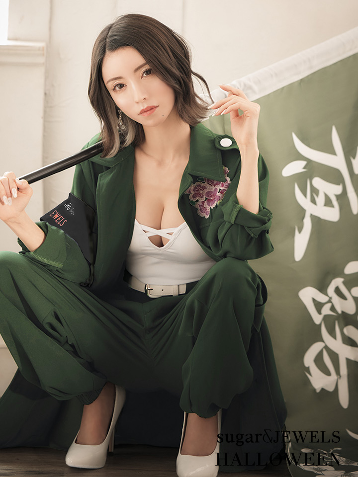 即日発送】特攻服コスプレセット【sugar nineハロウィン4点セット】【S